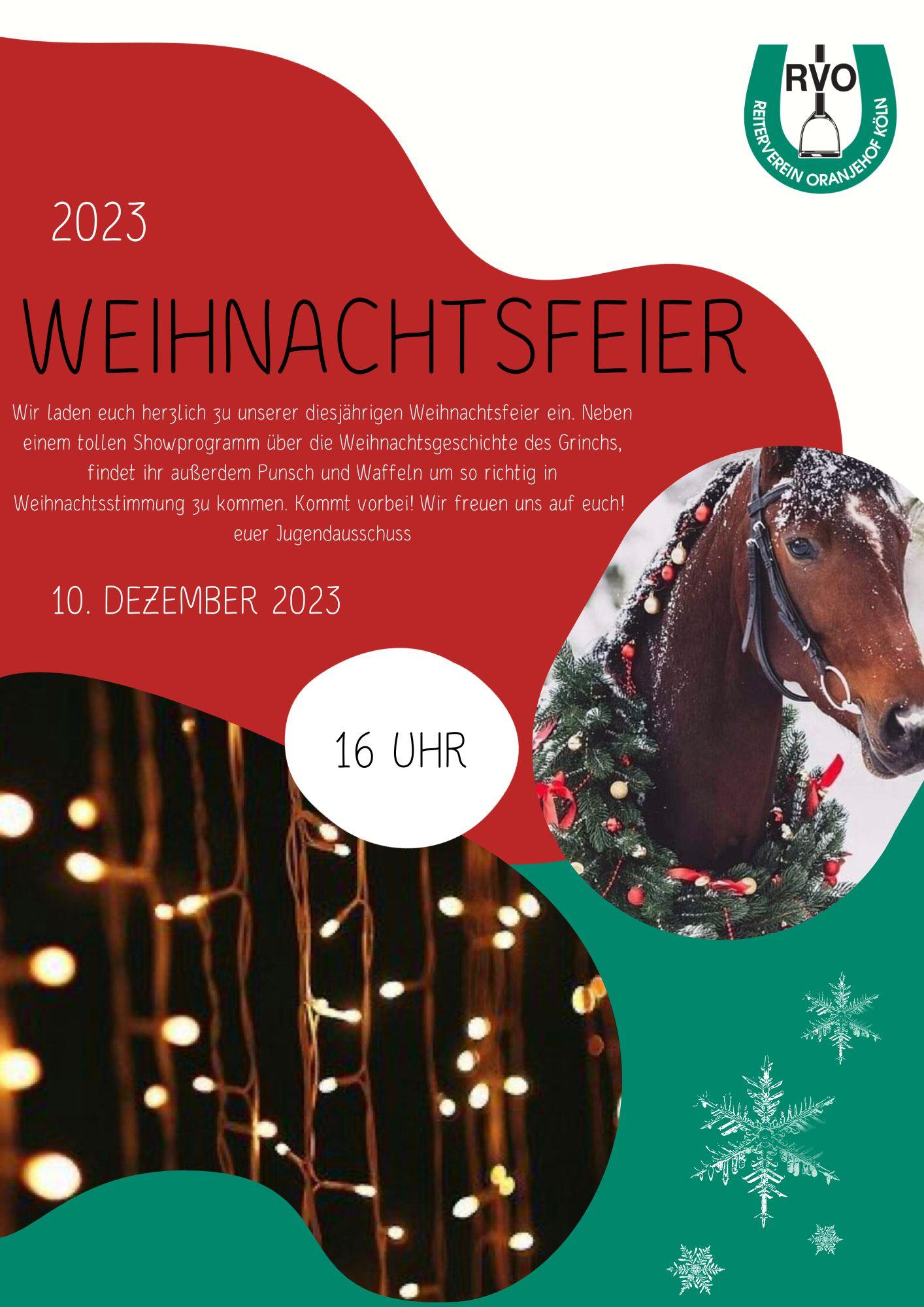 You are currently viewing Weihnachtsfeier 2023